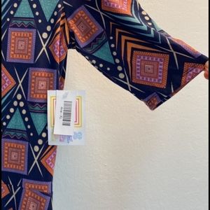 LuLaRoe NWT Geometric Maxi Dress size XL